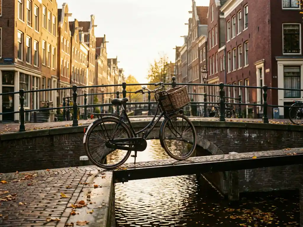 What is the best bike route in Amsterdam for first-timers?