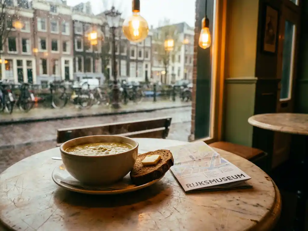 What are the best cheap restaurants in Amsterdam near the museums?