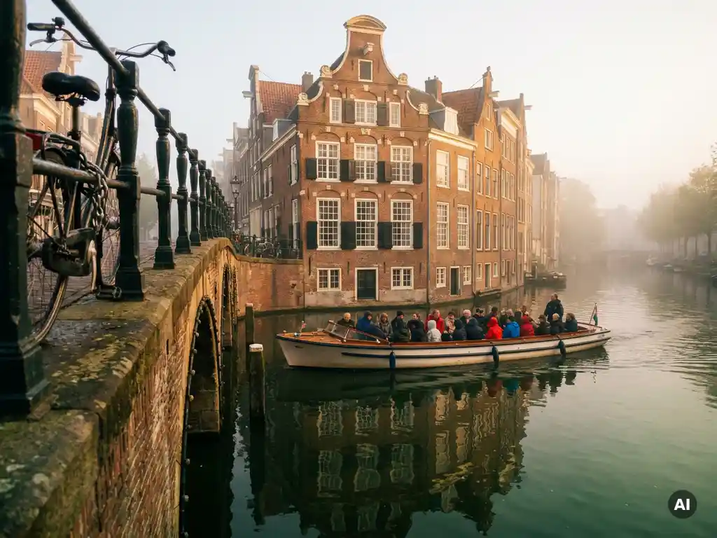 What solutions is Amsterdam trying for overtourism?