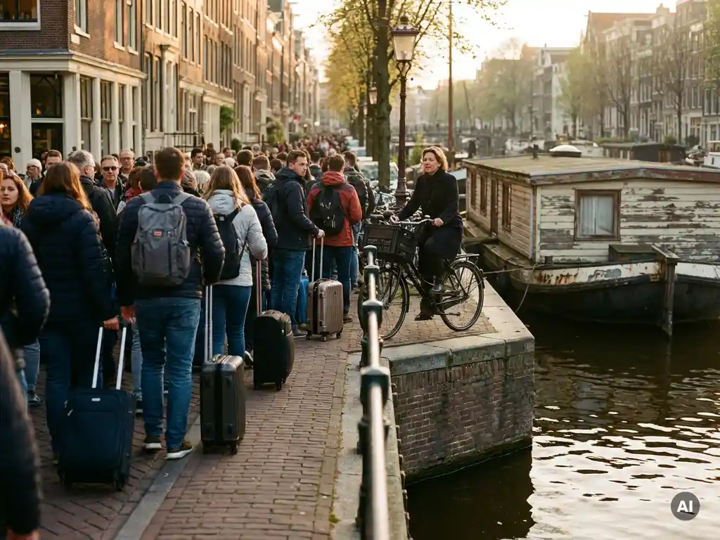 Is Amsterdam losing the balance between tourism and living?