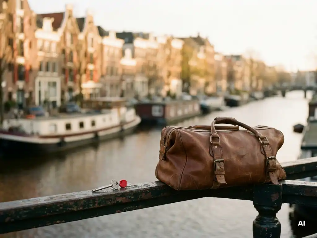 How do expats navigate the tourist-resident divide?
