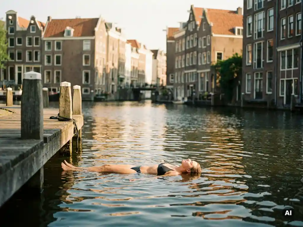 Where can you legally swim in Amsterdam canals?