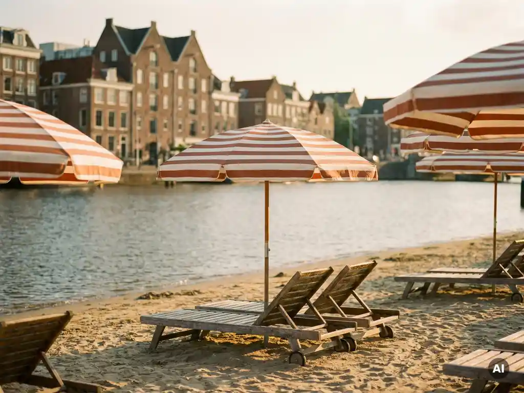 What is the best city beach spot near Amsterdam?