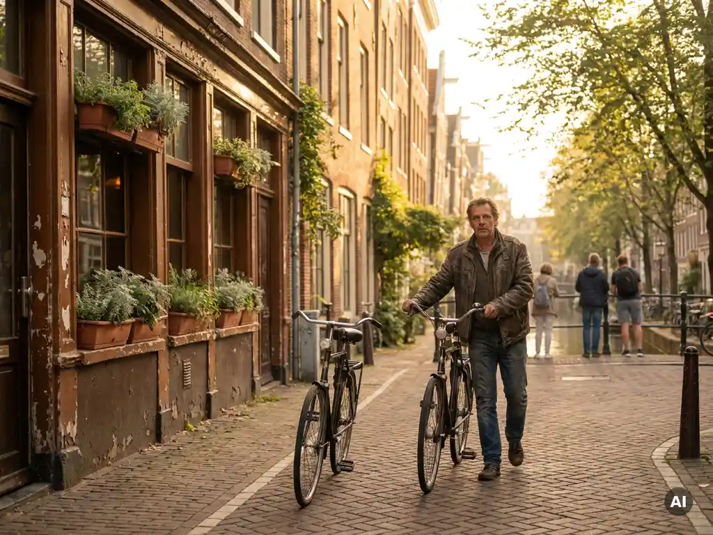 Are there areas in Amsterdam where locals avoid tourists?