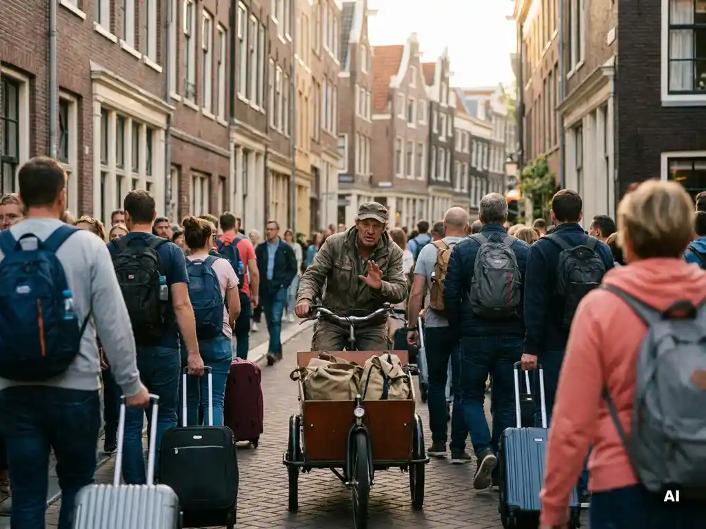 How has overtourism changed daily life for residents?