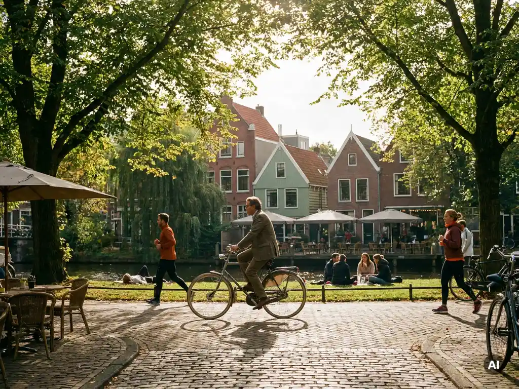 How has outdoor recreation changed in Amsterdam post-covid?