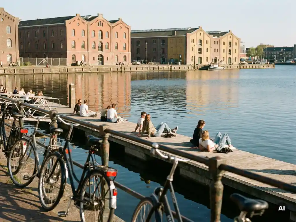 Why did Marineterrein become popular with locals recently?